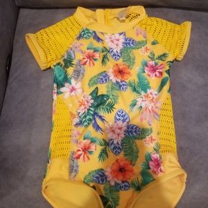 Floral swimsuit girls